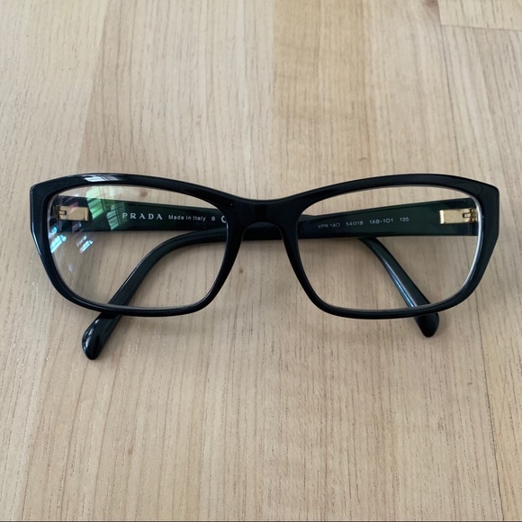 Prada Black Framed Glasses - Picture 4 of 12